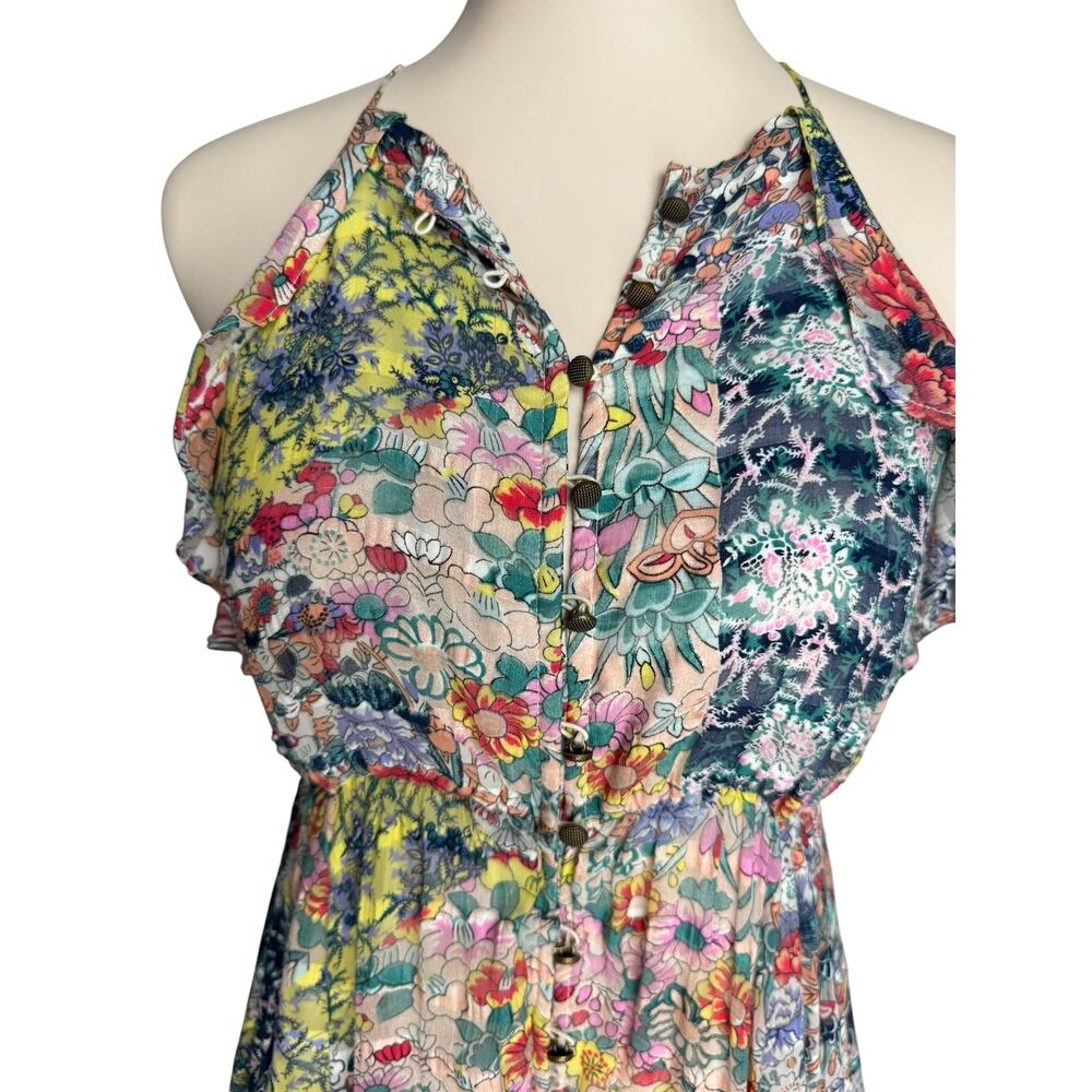 Anthropologie Meadow Rue Floral Maxi Dress Boho Romantic Cottagecore Small - Picture 6 of 12